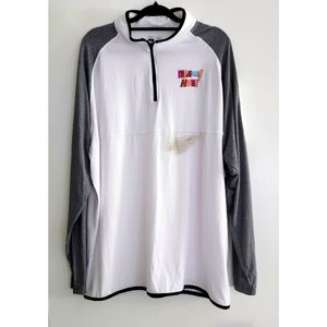 Miami Heat New Era ¼ zip pullover long sleeve top Size 2XL